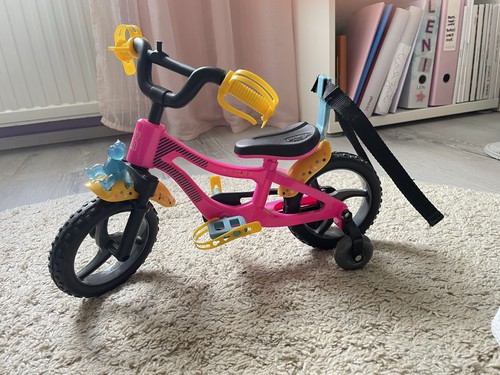Baby born fahrrad mit - baby,